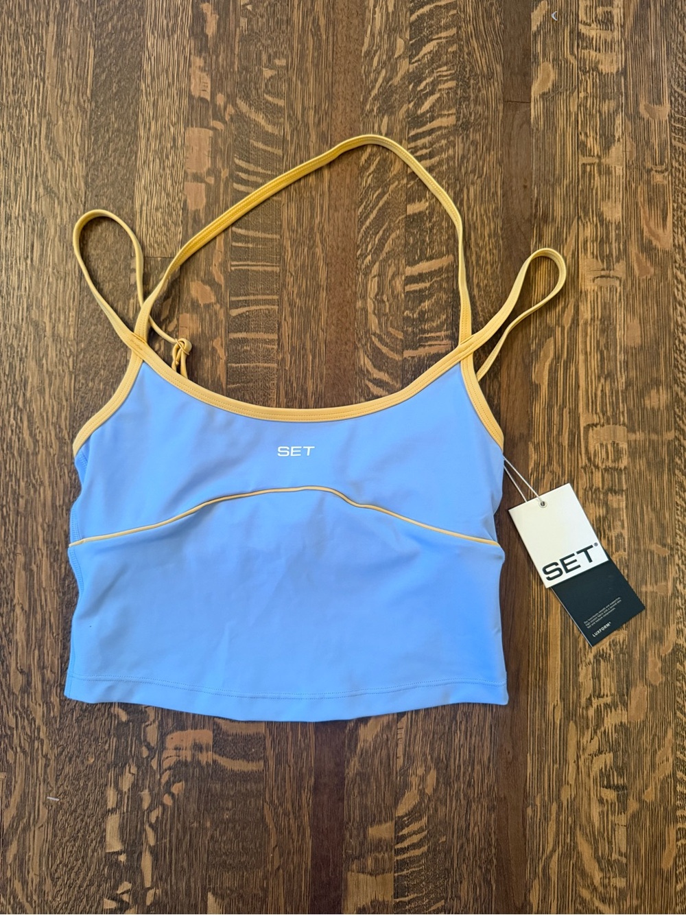 NWT SET Active Lux Baseline Tank in Rodeo- size small